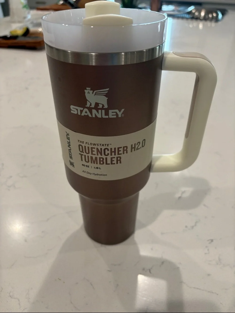 NWT Stanley 40z Rose - Picture 1 of 3